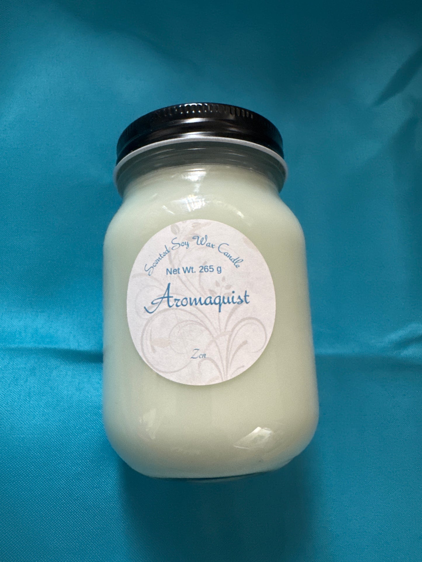 13.4 ounce Mason jar.