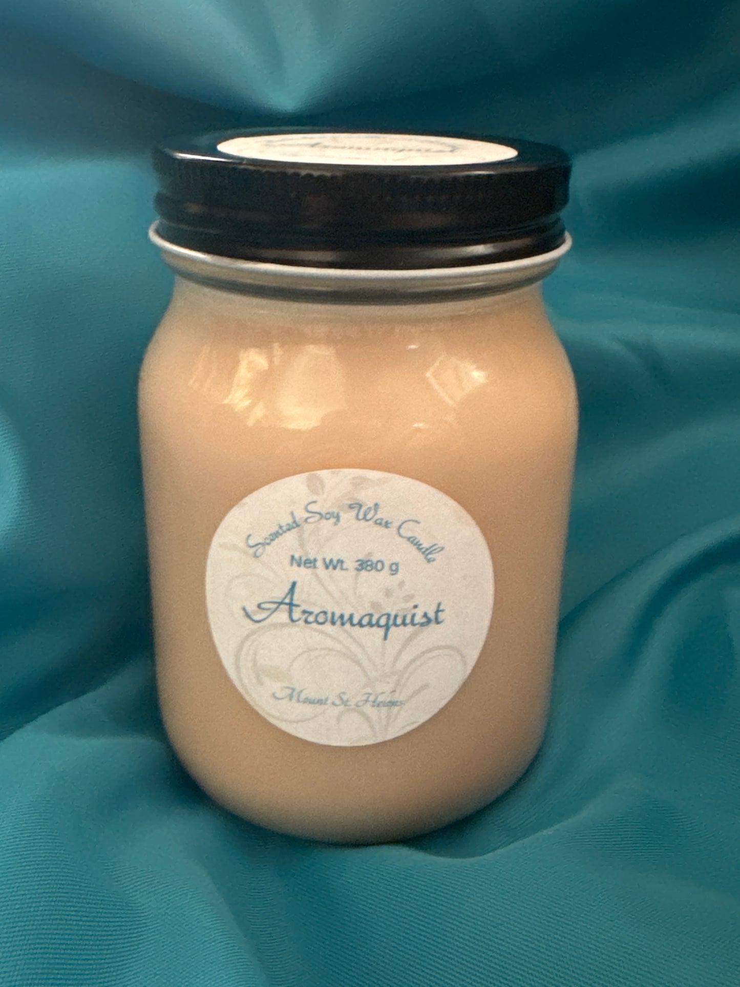 13.4 ounce Mason jar.