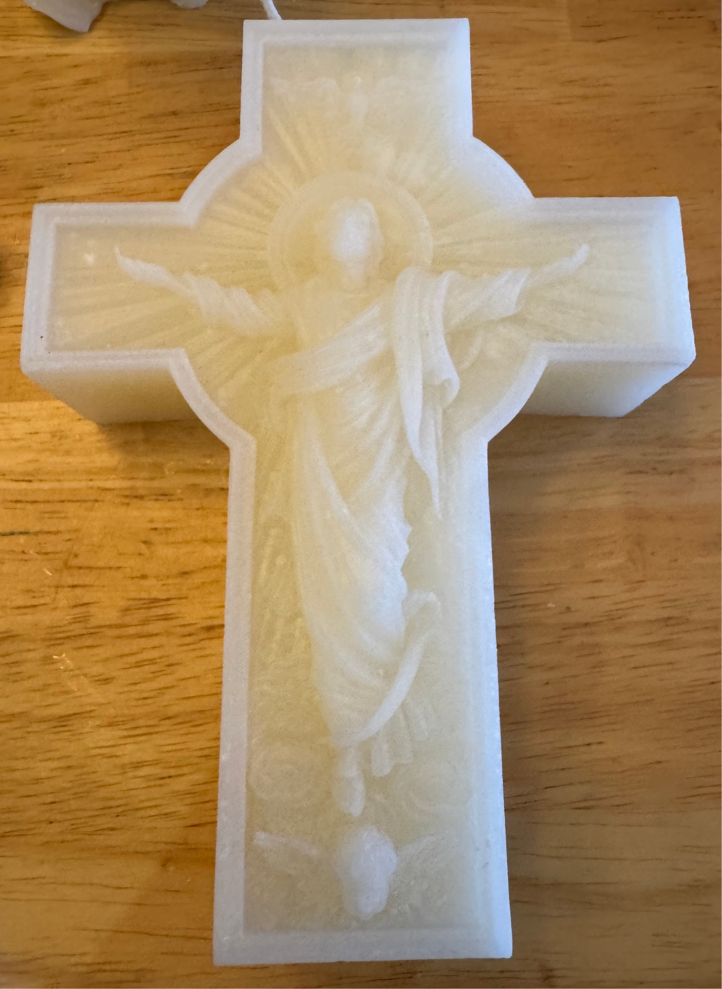 Large Beeswax Risen Jesus