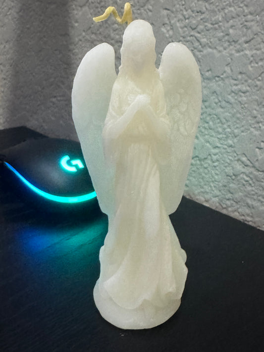 Angel Beeswax Candle